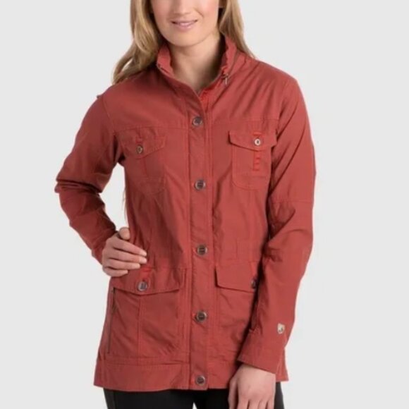 KUHL Rekon Jacket Stow Away Hood Burnt Sienna Size XS - Picture 1 of 11